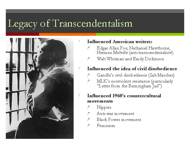 Legacy of Transcendentalism ↗ Influenced American writers: ↗ ↗ ↗ Influenced the idea of Legacy of Transcendentalism ↗ Influenced American writers: ↗ ↗ ↗ Influenced the idea of
