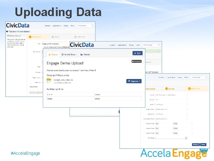 Uploading Data #Accela. Engage 