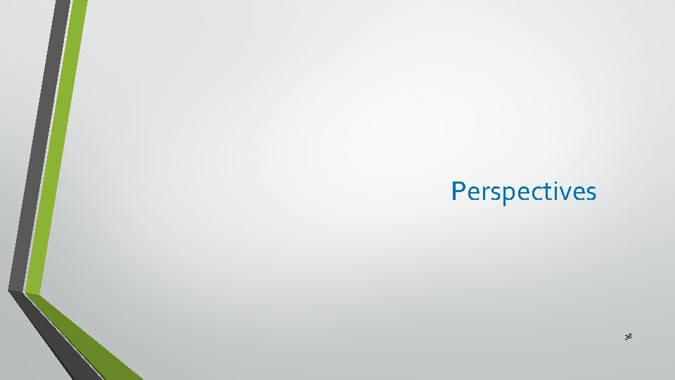 Perspectives 38 