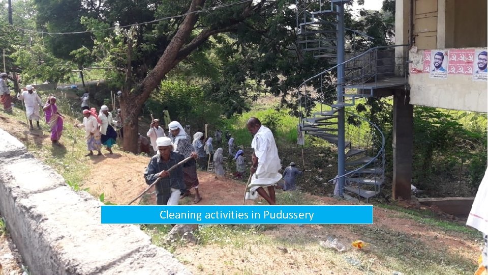 Cleaning activities in Pudussery 