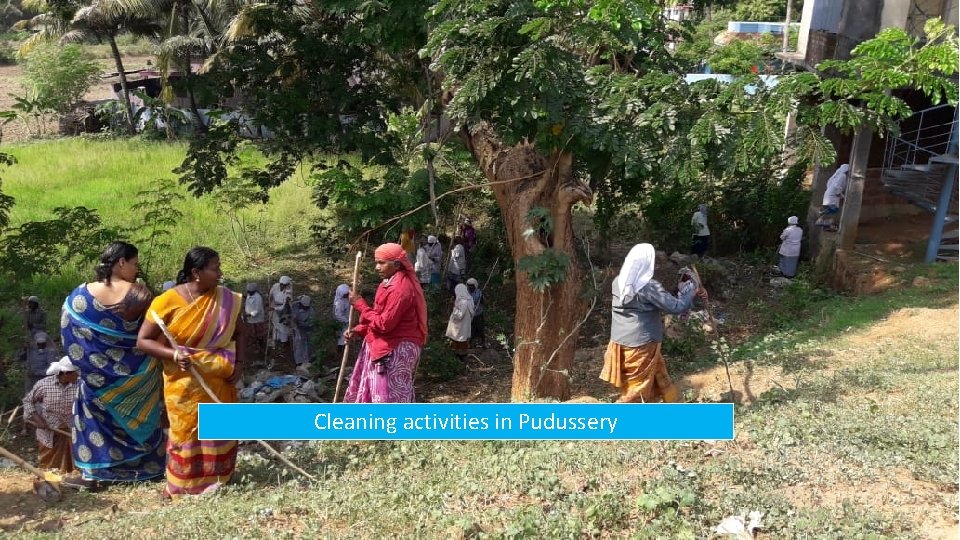 Cleaning activities in Pudussery 