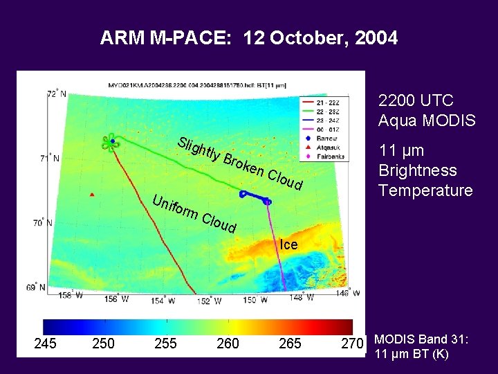 ARM M-PACE: 12 October, 2004 2200 UTC Aqua MODIS Slig Uni form htly Bro ARM M-PACE: 12 October, 2004 2200 UTC Aqua MODIS Slig Uni form htly Bro