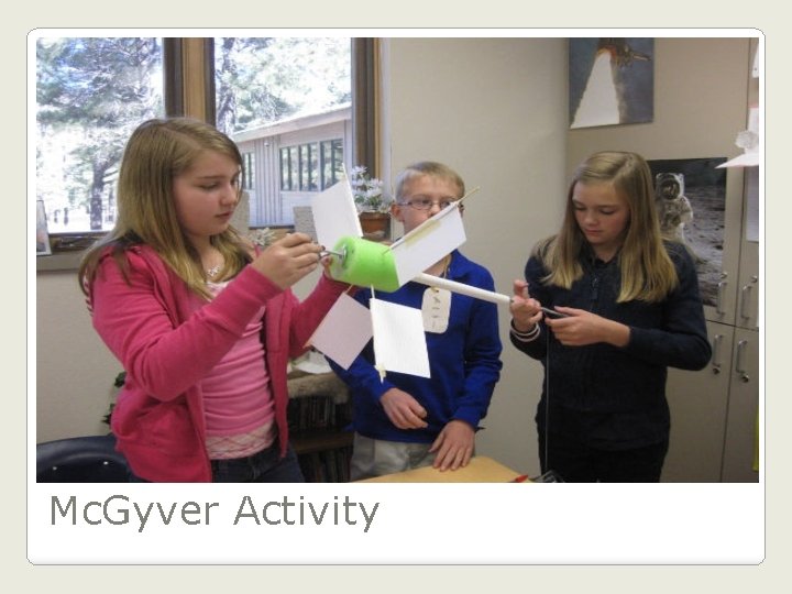 Mc. Gyver Activity 