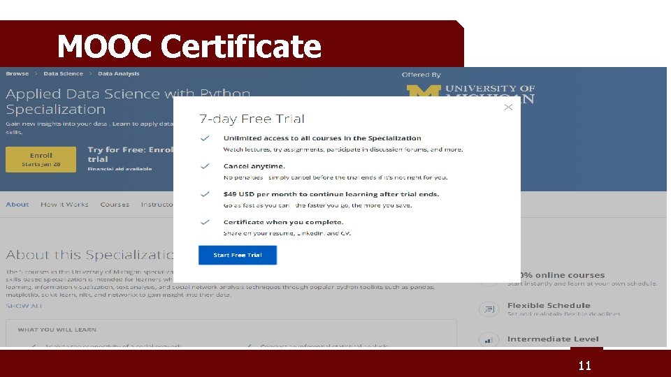 MOOC Certificate 11 