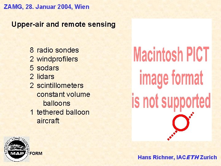 ZAMG, 28. Januar 2004, Wien Upper-air and remote sensing 8 2 5 2 2