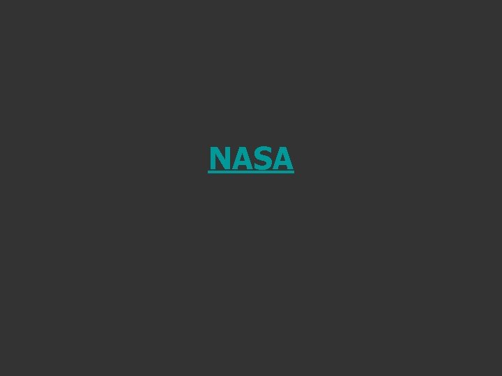 NASA NASA