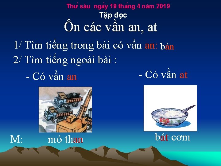 Thư sáu nga y 19 tha ng 4 năm 2019 Tâ p đo c