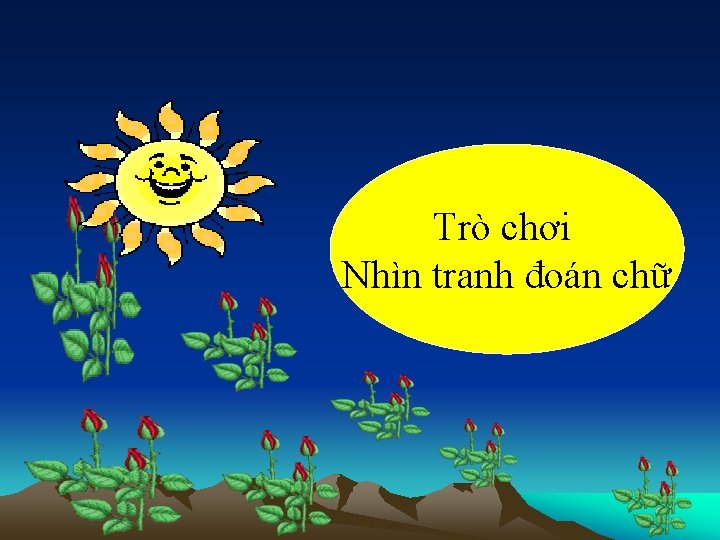 Trò chơi Nhìn tranh đoán chữ 
