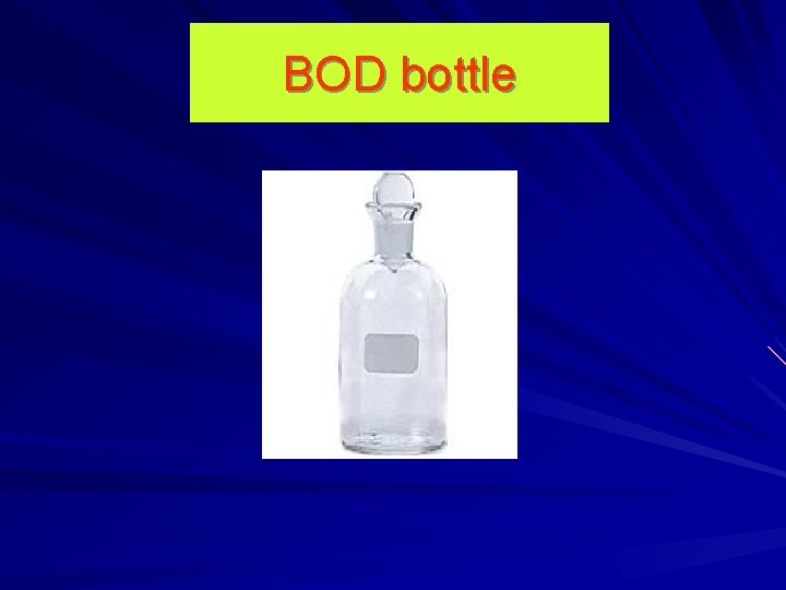 BOD bottle 