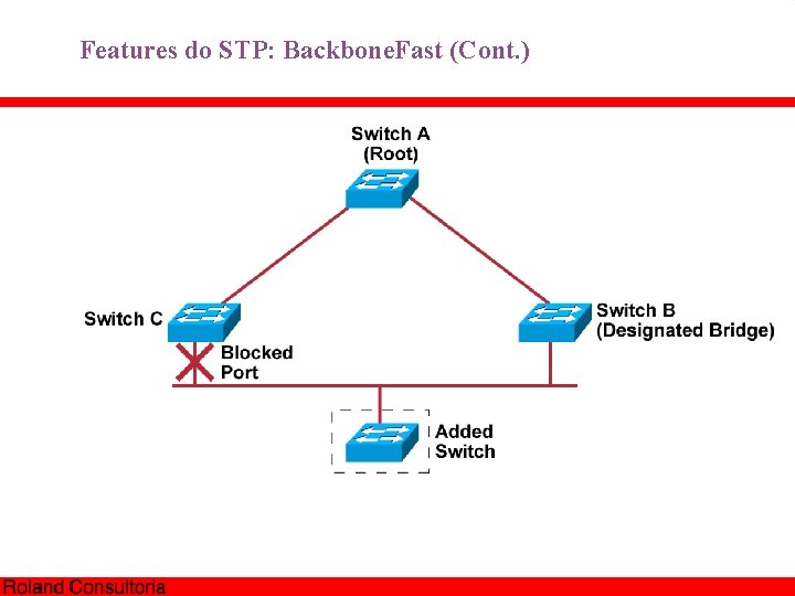 Features do STP: Backbone. Fast (Cont. ) 