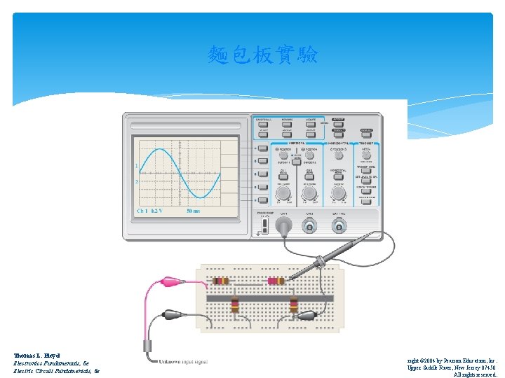 麵包板實驗 Thomas L. Floyd Electronics Fundamentals, 6 e Electric Circuit Fundamentals, 6 e Copyright