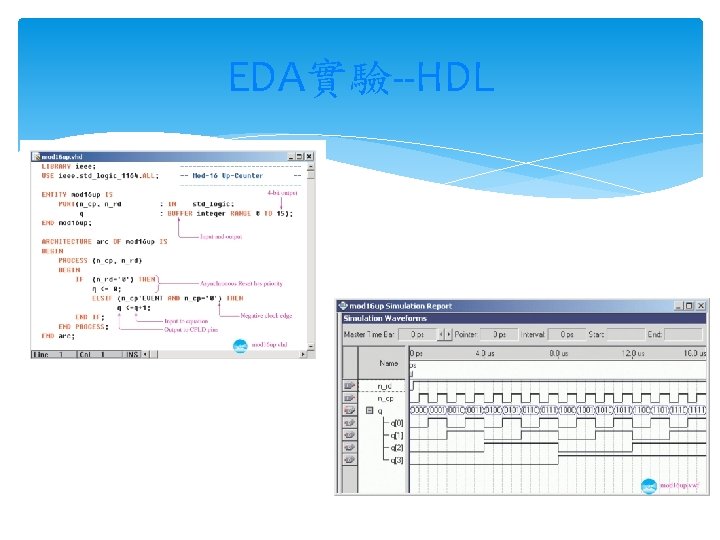 EDA實驗--HDL 