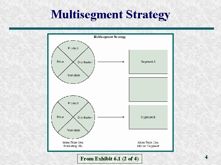 Multisegment Strategy From Exhibit 6. 1 (2 of 4) 4 