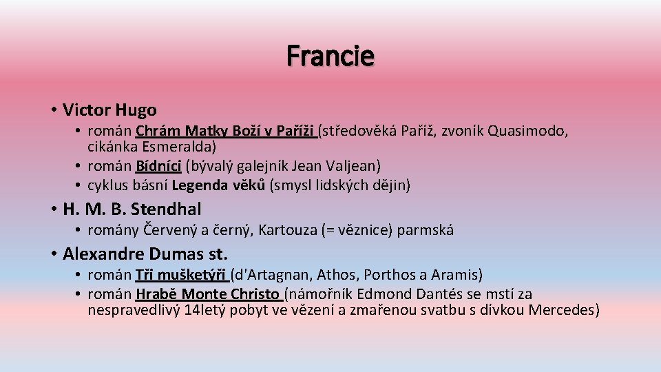 Francie • Victor Hugo • román Chrám Matky Boží v Paříži (středověká Paříž, zvoník