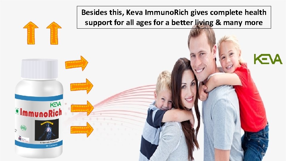 Besides this, Keva Immuno. Rich gives complete health support for all ages for a