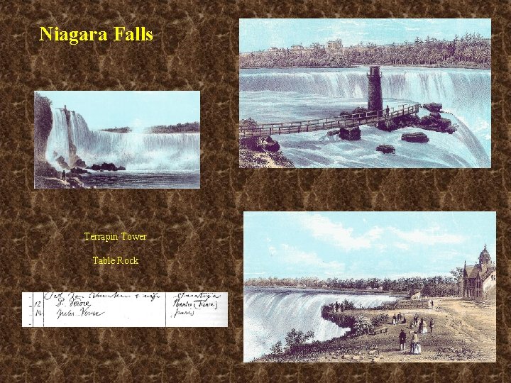 Niagara Falls Terrapin Tower Table Rock 