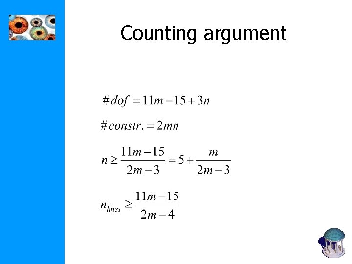 Counting argument 