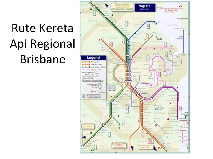 Rute Kereta Api Regional Brisbane 