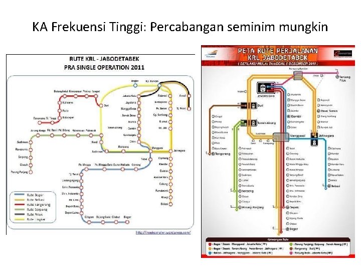KA Frekuensi Tinggi: Percabangan seminim mungkin 