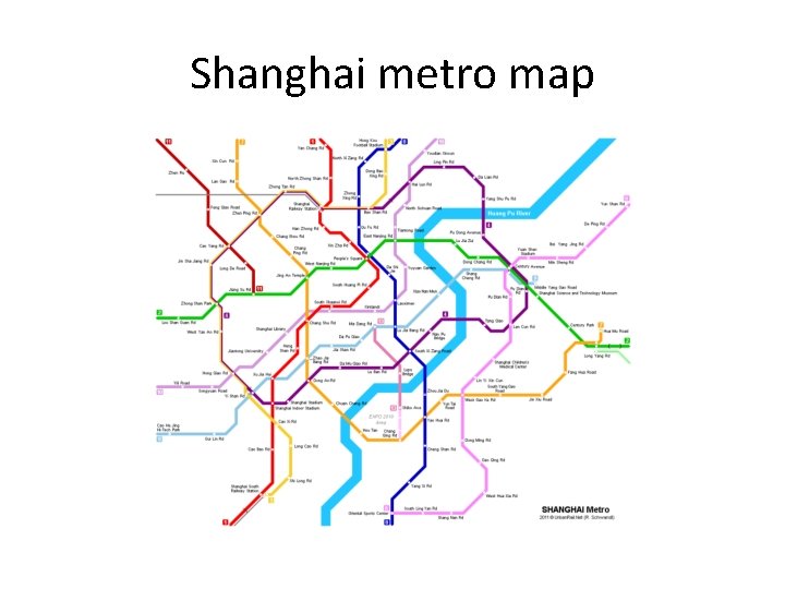 Shanghai metro map 