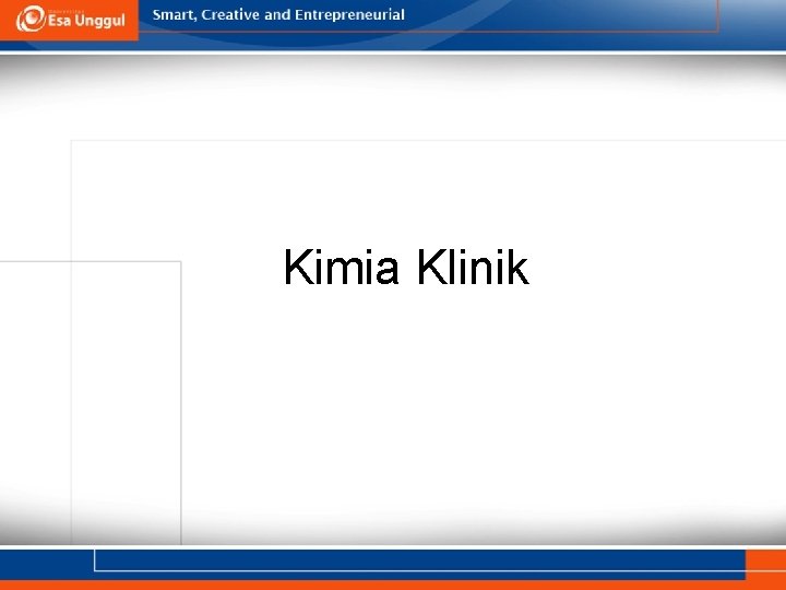 Kimia Klinik 