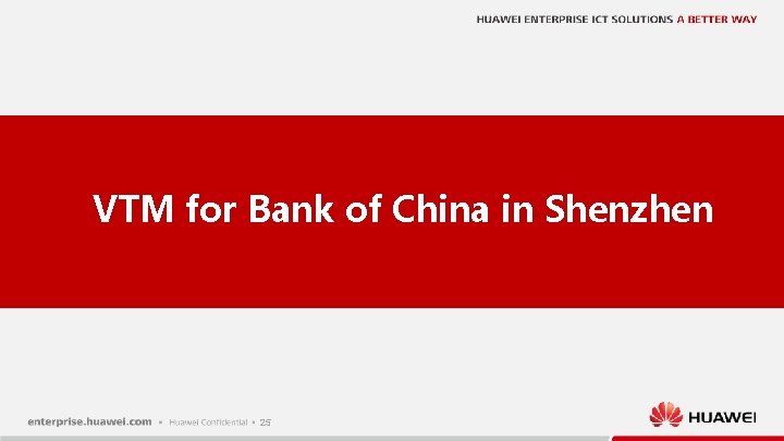 VTM for Bank of China in Shenzhen 25 