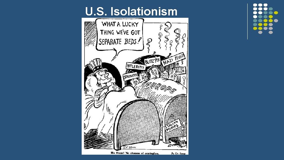 U. S. Isolationism 