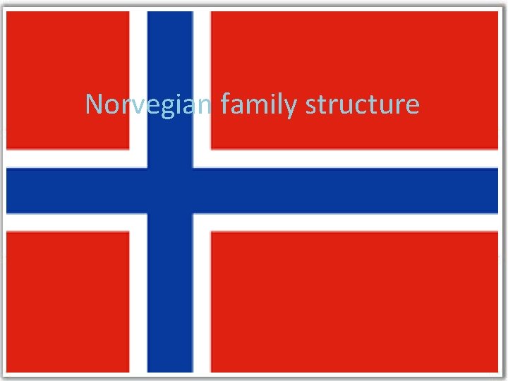 Norvegian family structure 