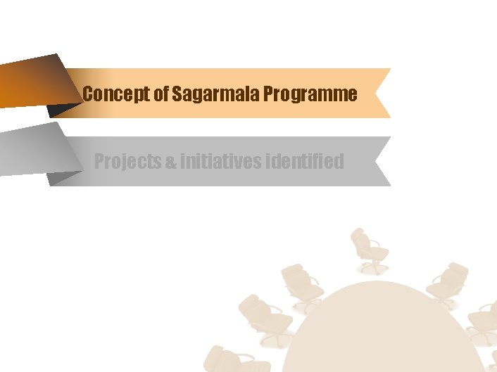 Concept of Sagarmala Programme Projects & initiatives identified 5 Concept of Sagarmala Programme Projects & initiatives identified 5