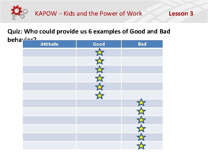 KAPOW – Kids and the Power of Work Lesson 3 Quiz: Who could provide