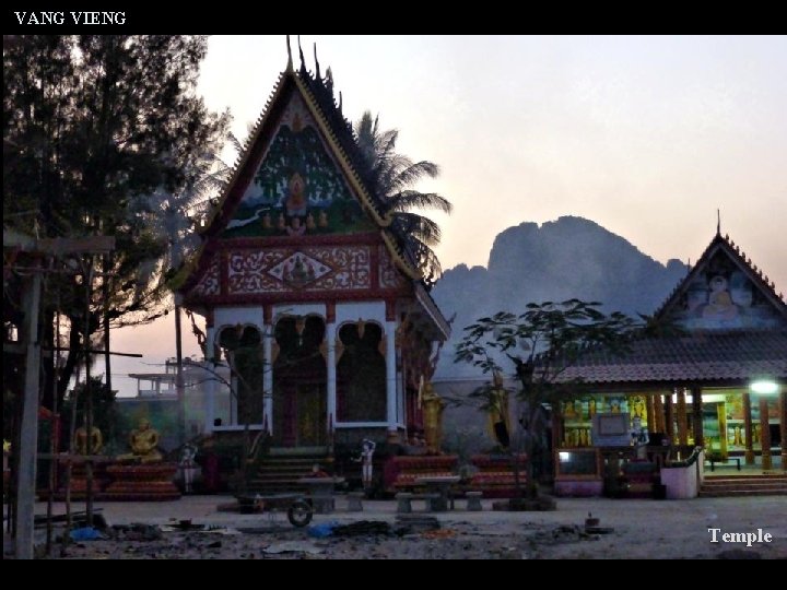 VANG VIENG Temple 