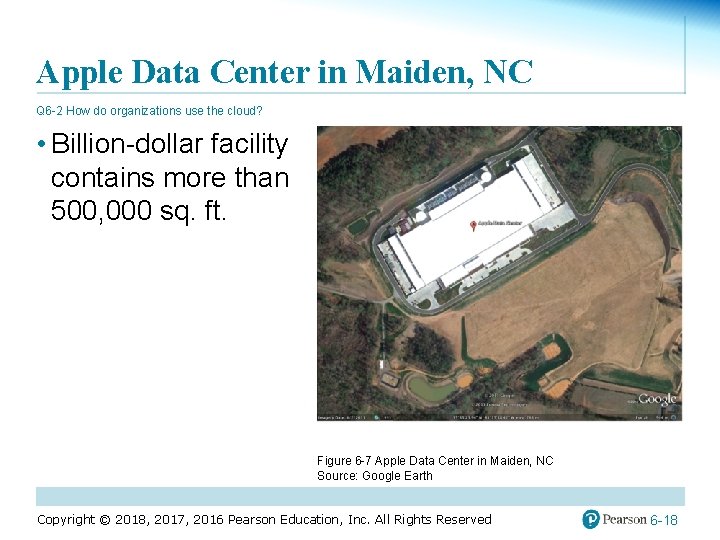 Apple Data Center in Maiden, NC Q 6 -2 How do organizations use the