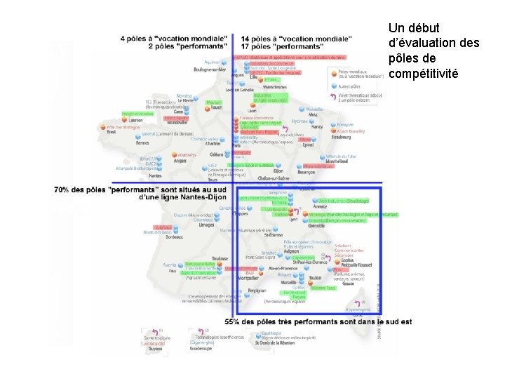 Un début d’évaluation des pôles de compétitivité 
