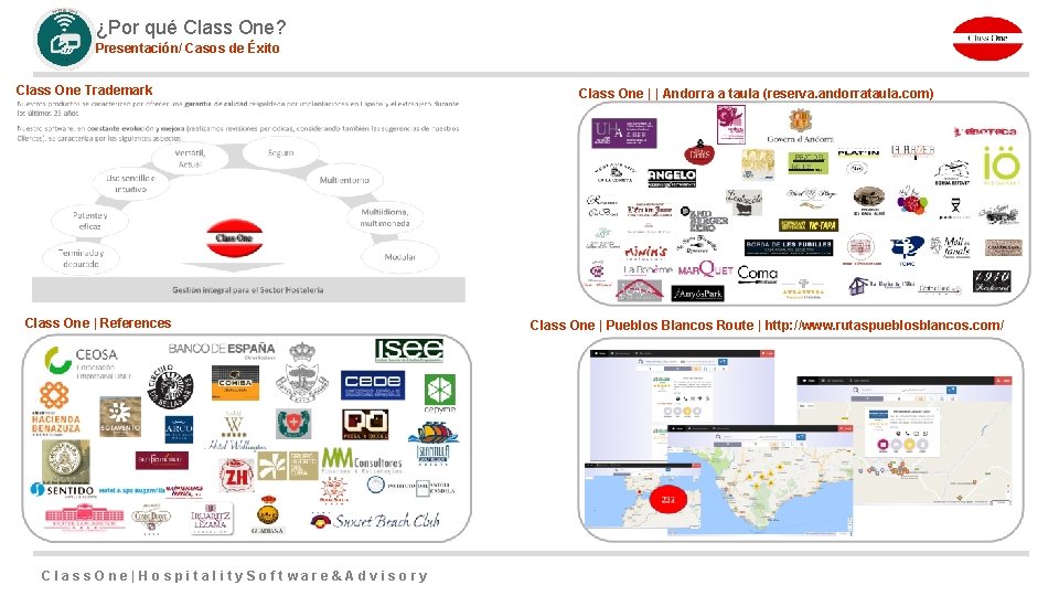 ¿Por qué Class One? Presentación/ Casos de Éxito Class One Trademark Class One |