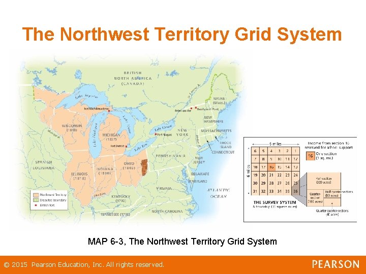 The Northwest Territory Grid System MAP 6 -3, The Northwest Territory Grid System © The Northwest Territory Grid System MAP 6 -3, The Northwest Territory Grid System ©