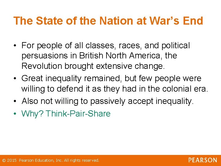 The State of the Nation at War’s End • For people of all classes, The State of the Nation at War’s End • For people of all classes,
