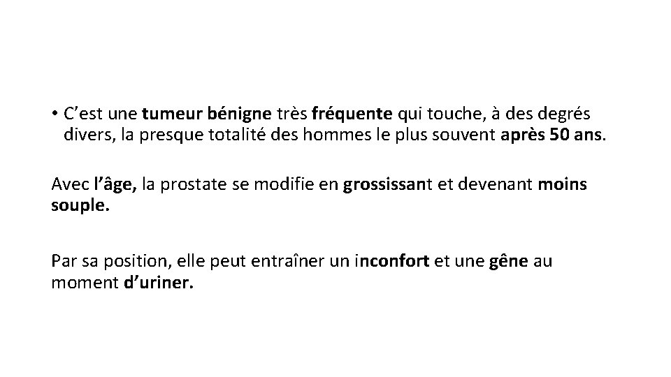 • C’est une tumeur bénigne très fréquente qui touche, à des degrés divers, • C’est une tumeur bénigne très fréquente qui touche, à des degrés divers,