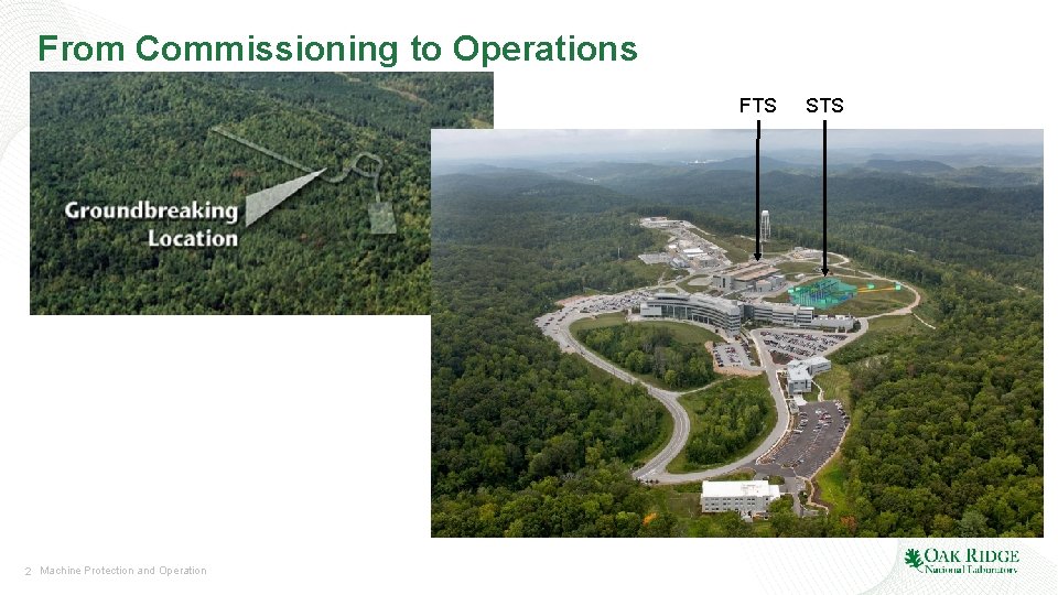 From Commissioning to Operations FTS 2 Machine Protection and Operation STS 