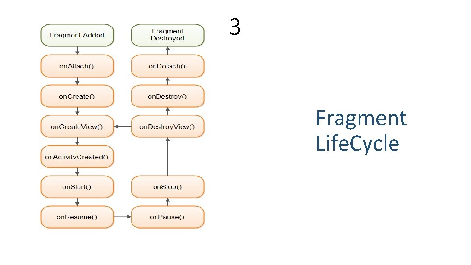 3 Fragment Life. Cycle 