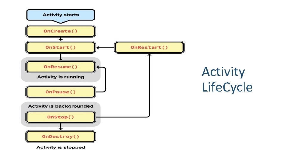 Activity Life. Cycle 