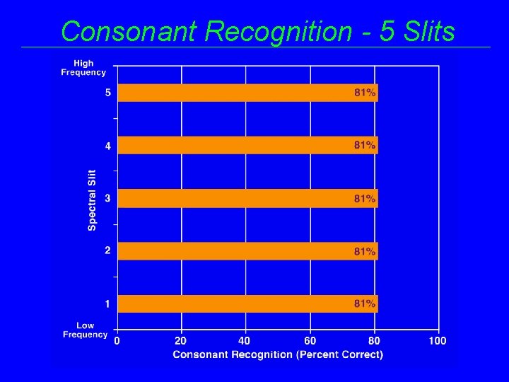 Consonant Recognition - 5 Slits 