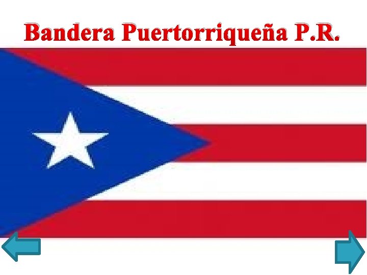 Bandera Puertorriqueña P. R. 