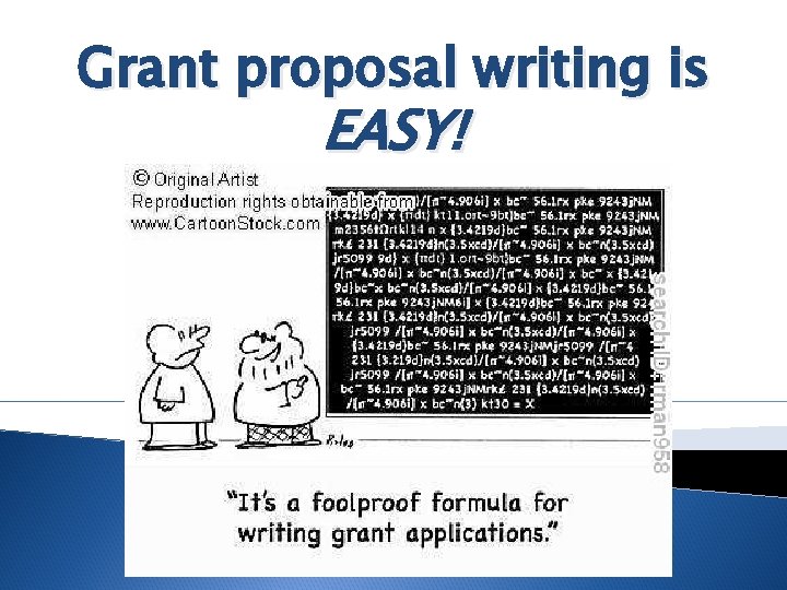 Grant proposal writing is EASY! 