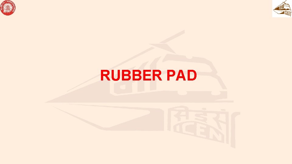 RUBBER PAD RUBBER PAD