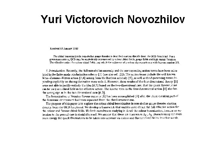 Yuri Victorovich Novozhilov 