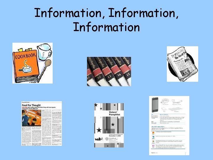 Information, Information 