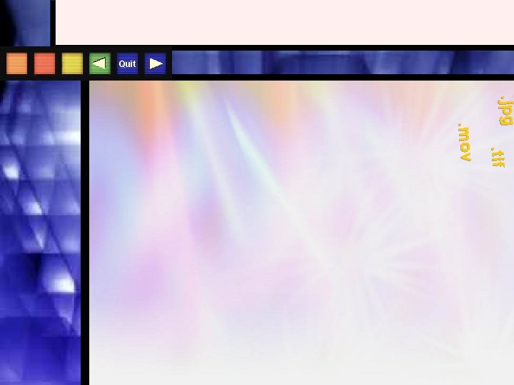 Quit . jp g. tif . m ov 