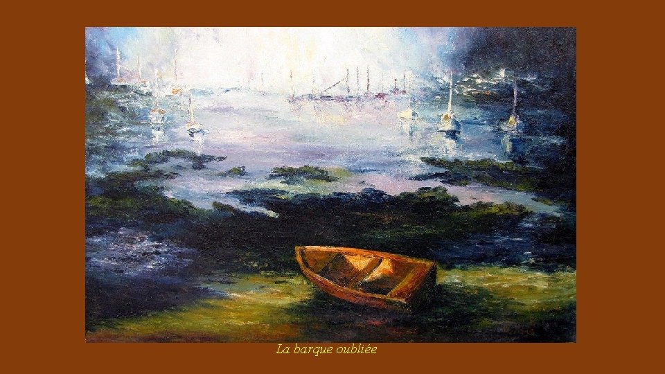 La barque oubliée 