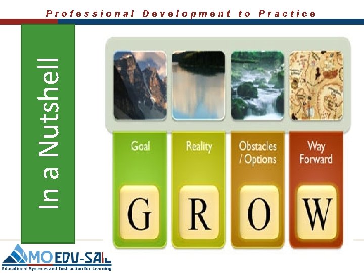 In a Nutshell Professional Development to Practice In a Nutshell Professional Development to Practice