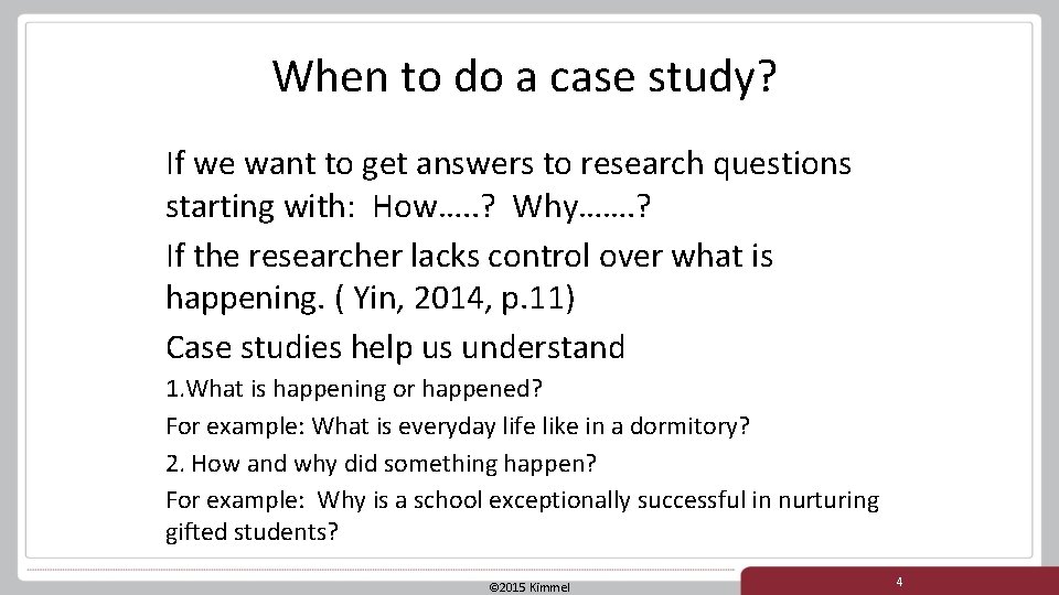 explain case study as a scientific text